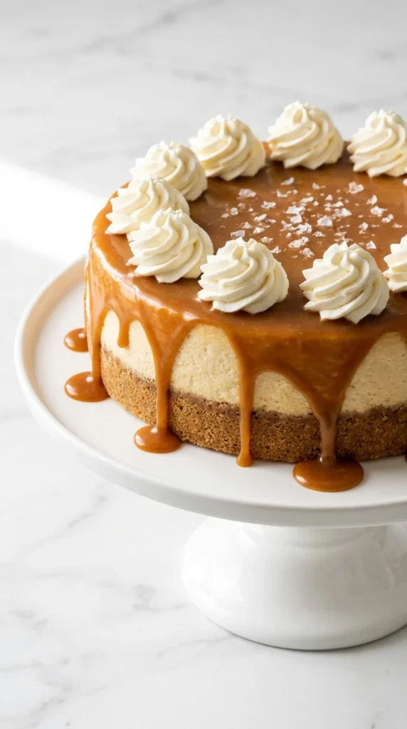 Salted Caramel Cheesecake