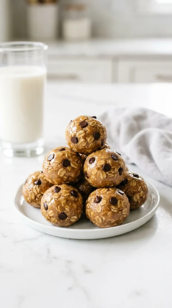 No-Bake Peanut Butter Oat Balls